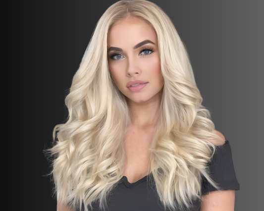 Euro Platinum Blonde-I Tip Hair Extension
